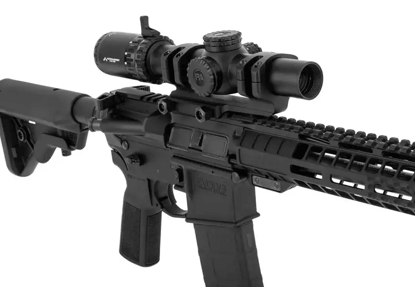 Прицел Primary Arms SLx 1-6х24 SFP сетка ACSS Aurora 5.56/.308 Meter Фото 4